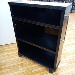 【リユースのサカイ八街店】★ジモティ割あり★ 隙間家具　ブラック　クリーニング済　YJ7119の画像
