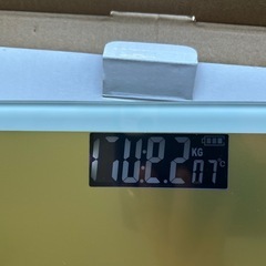 直せる方　体重計【新品未使用品】【ジャンク品】の画像