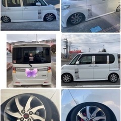 大人気‼️ ダイハツ　エアサス、アクスル公認　タントターボ l375s 車検2年付の画像