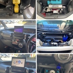 大人気‼️ ダイハツ　エアサス、アクスル公認　タントターボ l375s 車検2年付の画像