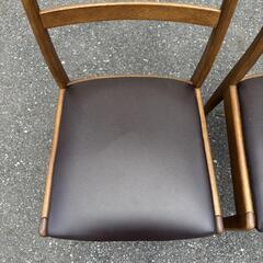 東洋家具 TOYO FURNITURE ダイニングチェア 2脚セットの画像