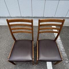 東洋家具 TOYO FURNITURE ダイニングチェア 2脚セットの画像