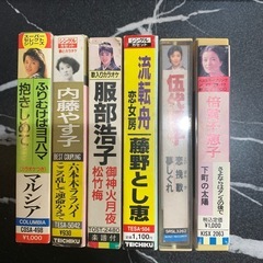 カセットテープ　6点2000円の画像