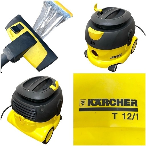 （中古）ケルヒャー　12/1業務用掃除機 楽天市場】ケルヒャー 業務用 ドライクリーナー T 12/1 [KARCHER