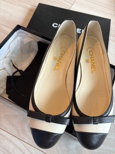 【絶対にお得】CHANEL フラットシューズ　未用品