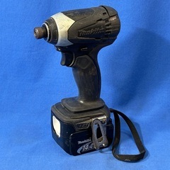HSJ-0011◇マキタ 充電式インパクトドライバ◇14.4V 3.0Ah◇バッテリー2個◇充電器◇専用ケース◇TD134DX2の画像