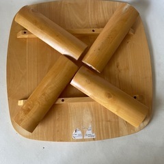 木製 折りたたみ式 テーブル 書斎 座卓 1人～2人用 中古品  の画像