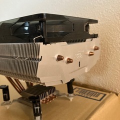 PCパーツ DEEPCOOL 120mmトップフロー型CPUクーラー プッシュピン式 LGA115X・LGA1200等対応の画像