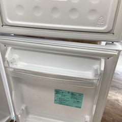 1年動作保証！！2ドア冷蔵庫　Haierの画像