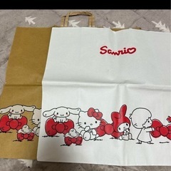サンリオ紙袋の画像