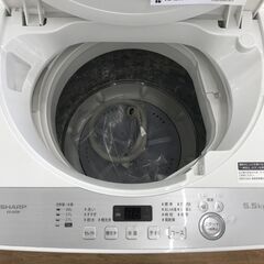 ★リユースのサカイ春日部店★KJ11142 SHARP 洗濯機 ES-GE5B-T 5.5kg 18年製 動作確認／クリーニング済みの画像