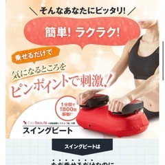 値下げしました！
中古:ヤーマン　スイングビート　の画像