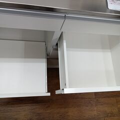 ★リユースのサカイ水戸店★レンジ台白H85.5×D40×W80クリーニング済みMT5071の画像