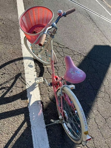 自転車　20インチ　子供用　【名古屋市周辺引き取り限定】 20インチ 身長115～140cm 子供用自転車 リグガールズ