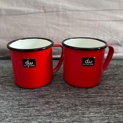 DECORA WARE デコラウェア ホーロー ポット カップ スプーンセットの画像