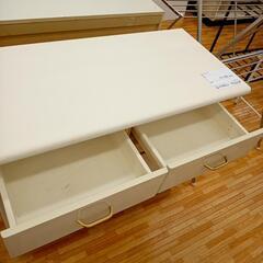 【リユースのサカイ八街店】★ジモティ割あり★ サイドボード　ホワイト　クリーニング済　YJ7122の画像