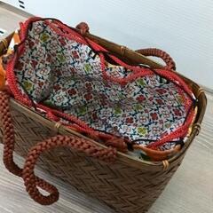 0801-009 浴衣かごバッグの画像