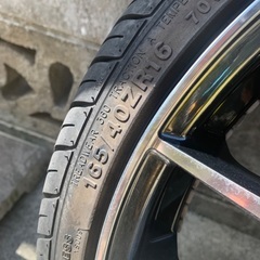 16インチホイール　タイヤの画像