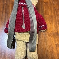 くまのぬいぐるみリュックの画像