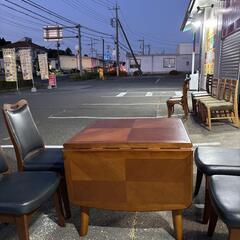 筑波産商 ダイニング5点セットの画像