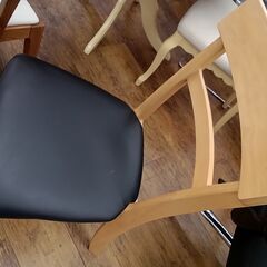 ★リユースのサカイ水戸店★2人用ダイニングセットH71.5×D80×W80クリーニング済みMT5076の画像