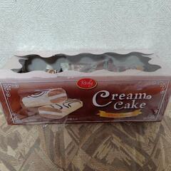 クリームケーキ　チョコ風味の画像