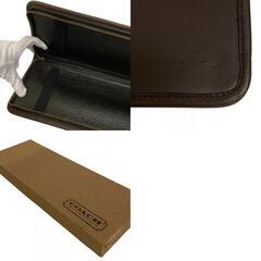 コーチ COACH その他ファッション雑貨 オールドコーチ ネクタイケース ブラウンの画像