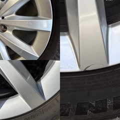 メルセデスベンツW246 Bクラス純正ホイールタイヤセット16インチの画像
