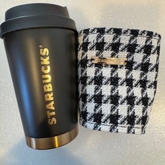 【日本非売品】Starbucks チェック柄 タンブラーの画像