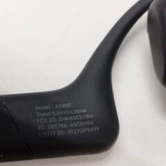 AfterShokz Aeropex 骨伝導イヤホン AS800の画像