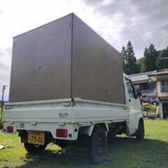 軽トラ用モバイルハウス！展示品だったものを特別価格で！の画像