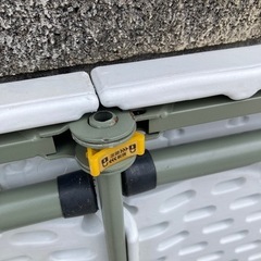 FIELDOOR 折りたたみ テーブル 二つ折り アウトドア 2の画像