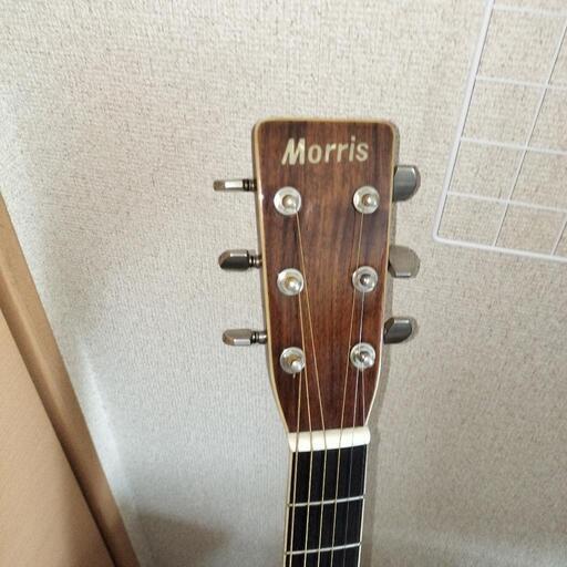 Morris 国産アコースティックギターW-30 ギターケース付 (草加