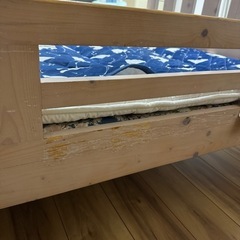 お話中　2段ベッド　傷ありの画像
