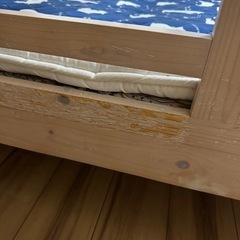 お話中　2段ベッド　傷ありの画像