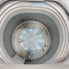 【美品】大阪送料無料★3か月保障付き★洗濯機★アクア★4.5kg★2024年★AQW-S4PBK★IS398の画像