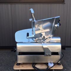 【簡易動作確認済/美品・良品】　南常鉄工/なんつね？　業務用　スペシャルフードスライサー・ミートスライサー　200V　HBC-2S（類似品）の画像