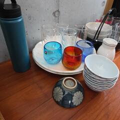 お皿　グラス　ごはん茶碗　タンブラー　の画像