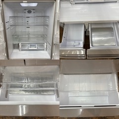 I394 🌈 ジモティー限定価格！ HITACHI 冷蔵庫 (475L) ⭐ 動作確認済 ⭐ クリーニング済の画像