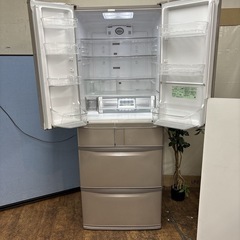 I394 🌈 ジモティー限定価格！ HITACHI 冷蔵庫 (475L) ⭐ 動作確認済 ⭐ クリーニング済の画像