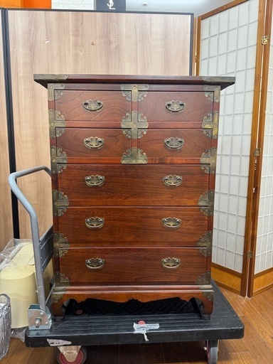 李朝様式 整理箪笥 チェスト