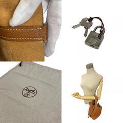 エルメス HERMES ハンドバッグ ピコタンロックPM ゴールド金具 □O ブラウンの画像