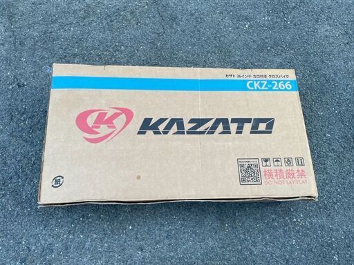 新品 カザト(KAZATO) カゴ付き クロスバイク CKZ-266 自転車 26