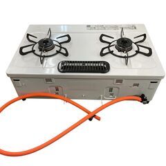 パロマ LPガス用 グリル付き 2口 ガステーブル 左強火 PA-S45H-L 基本引き取り限定 神奈川県横須賀市の画像