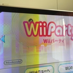 Wii 任天堂 Nintendo ニンテンドー 黒 クロ　ブラック　パーティソフトセット　本体一式の画像