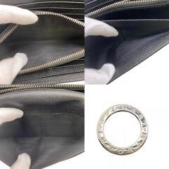 ブルガリ BVLGARI 長財布 二つ折り ブラックの画像
