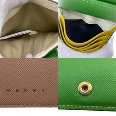マルニ MARNI 二つ折り財布 ホワイトの画像