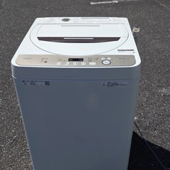 北九州市内配送無料　保証付き 2020年製 ES-GE6D-T 全自動洗濯機 ブラウン系 [洗濯6.0kg /乾燥機能無 /上開き] の画像