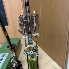 五月人形 飾り刀 飾り弓 御弓太刀セット 端午の節句 装飾用お飾りの画像