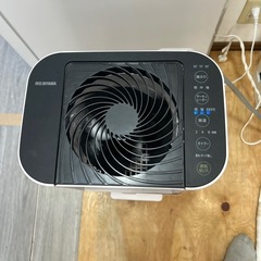 IRIS OHYAMAサーキュレーター衣類乾燥除湿機KIJDC-L50-Wの画像